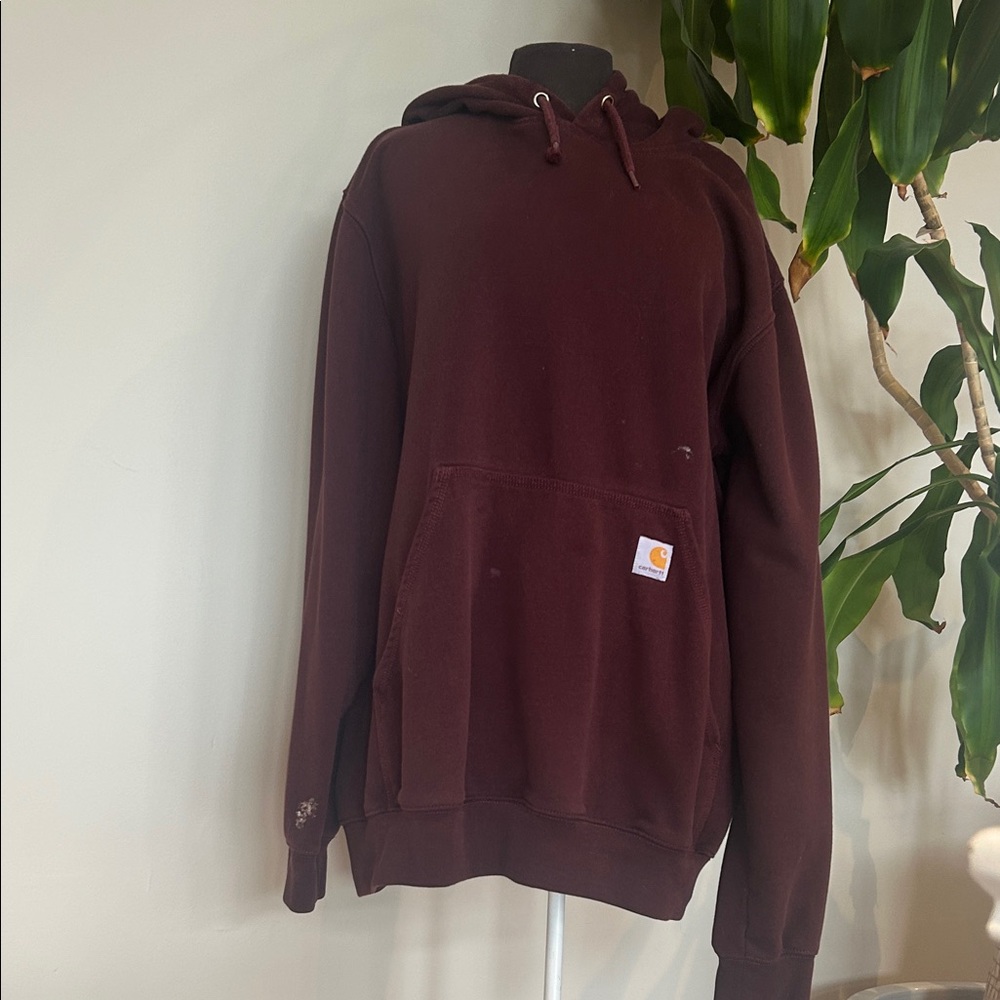 Carhartt Burgundy Hoodie